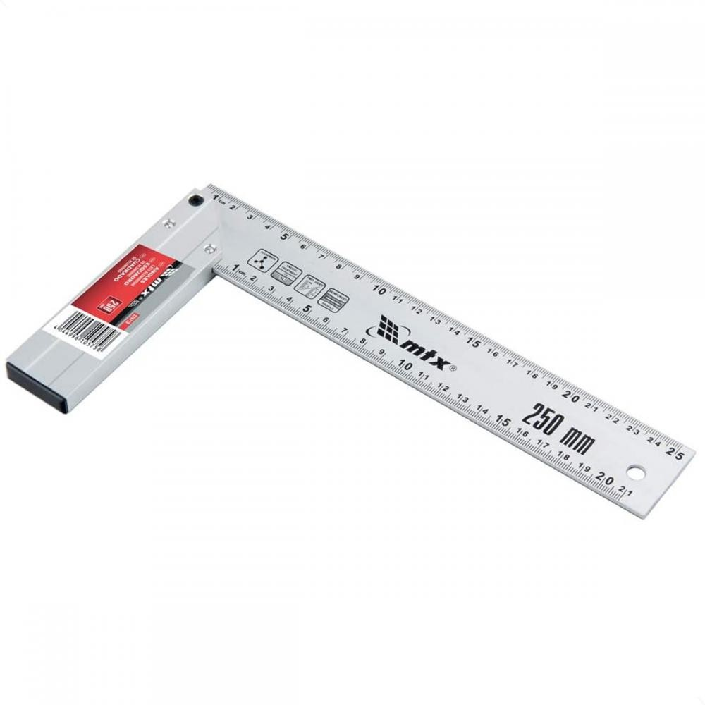 ESQUADRO 10 250MM ALUMINIO 324719 MTX