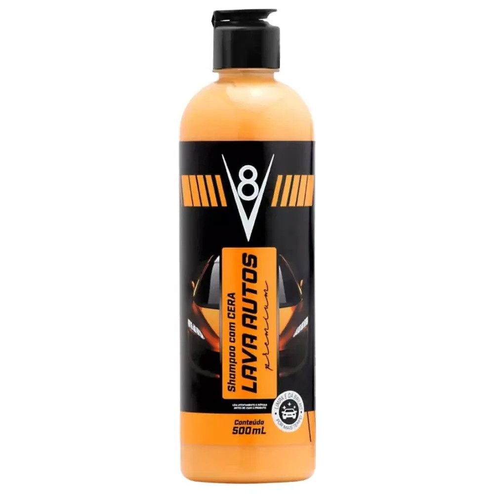 LAVA AUTO SHAMPOO COM CERA 500ML V8