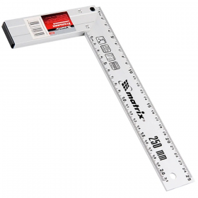 ESQUADRO 16 400MM ALUMINIO MTX