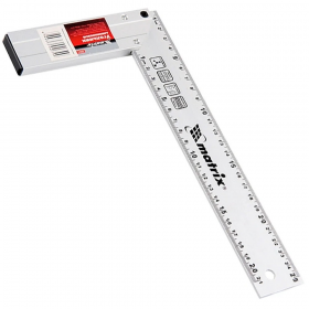 ESQUADRO 12 300MM ALUMINIO 324729 MTX