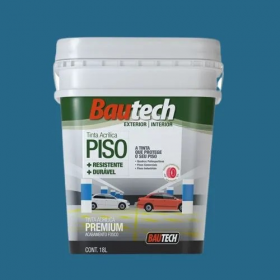TINTA PARA PISO AZUL 18L BAUTECH
