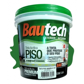 TINTA PARA PISO BRANCO 3.6LT BAUTECH
