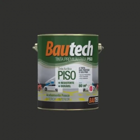 TINTA PARA PISO PRETO 3.6LT BAUTECH