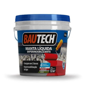 MANTA LIQUIDA 12KG CINZA BAUTECH