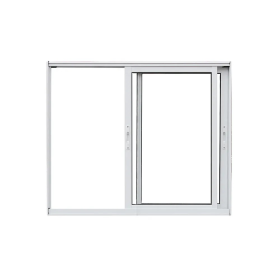 VITRÔ 2FOLHA 1FIXA 1MÓVEL 100X100 FORTLINE 0165 BCO ATLANTICA