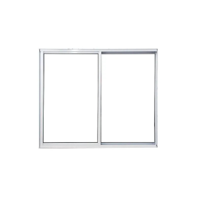 VITRÔ 2FOLHAS 1FIXA 1MÓVEL 100X150 FORTLINE 2837 BRANCO ATLANTICA