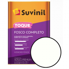 TINTA ACRÍLICA FOSCO COMPLETO BRANCO NEVE 18L SUVINIL