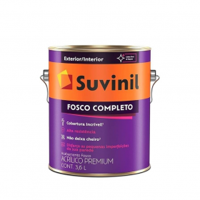 TINTA ACRÍLICA FOSCO COMPLETO BCO NEVE 3.6L SUVINIL