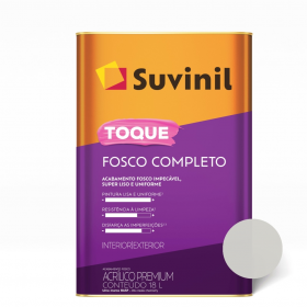 TINTA ACRÍLICA FOSCO COMPLETO CROMIO 18L SUVINIL