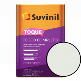 TINTA  ACRÍLICA FOSCO COMPLETO GELO 18L SUVINIL