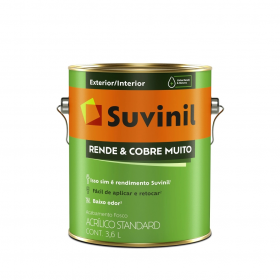TINTA ACRILICA RENDE COBRE MUITO BRANCO 3.6L SUVINIL