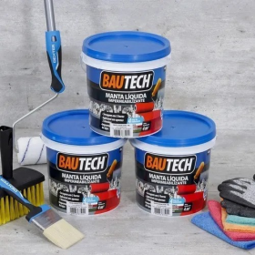 BAUTECH MANTA LIQUIDA 4KG CINZA CONCRETO