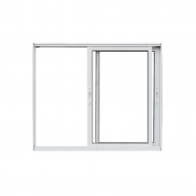 VITRÔ 2FOLHA 1FIXA 1MÓVEL 100X100 FORTLINE 0165 BCO ATLANTICA