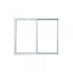 VITRÔ 2FOLHAS 1FIXA 1MÓVEL 100X150 FORTLINE 2837 BRANCO ATLANTICA
